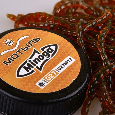 Мотыль 1,7" 43мм цвет 027