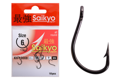 Крючки Saikyo KH-10008 Idumezina BN № 6 (10шт.)