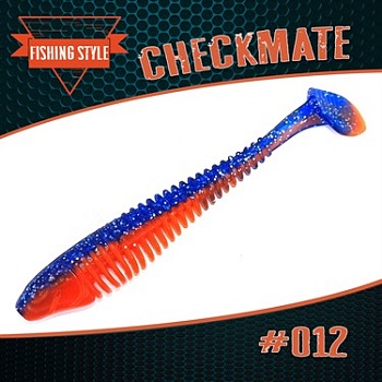 CHECKMATE 3" (75 мм)уп.8 шт.#012 Blue Orange