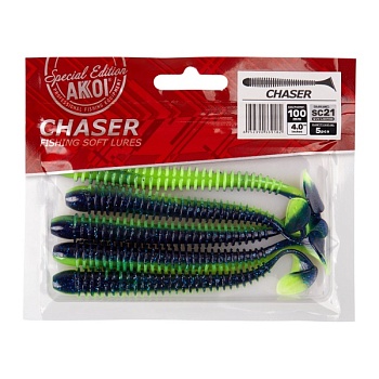 Силиконовая приманка AKKOI CHASER 100mm SC21