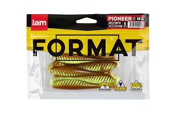 Силиконовая приманка FORMAT PIONEER 88mm F14