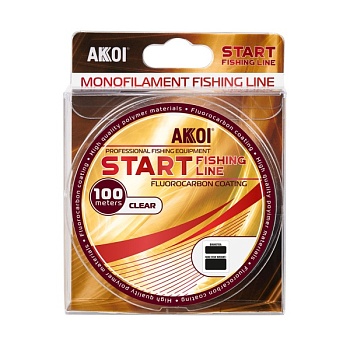 Леска AKKOI START 100m clear 0.35mm