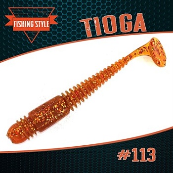 TIOGA 4" (102мм) уп.5 шт. #113 MOTOR OIL