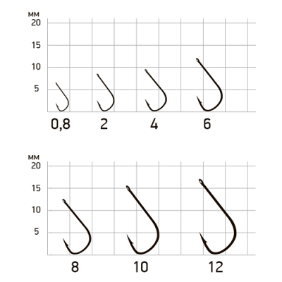 Крючки Saikyo KH-10006 Sode Ring BN № 2 (10шт.)