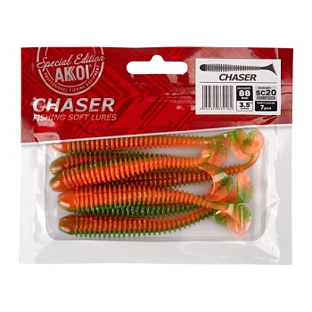Силиконовая приманка AKKOI CHASER 88mm SC20