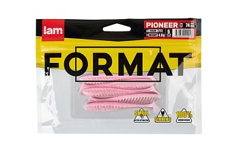 Силиконовая приманка FORMAT PIONEER 74mm F11
