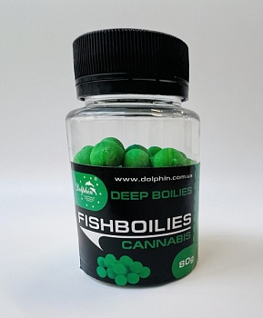 Бойлы Dolphin 10 мм тонущие(конопля)
