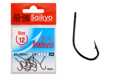 Крючки Saikyo KH-10014 Maruseigo BN № 12 (10шт.)
