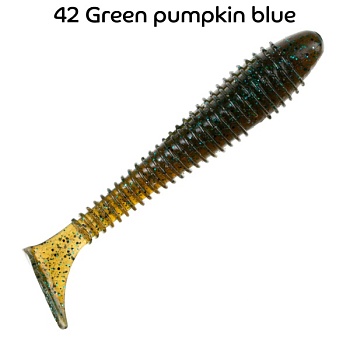 Силикон. приманки Crazy Fish Vibro Fat 4  14-100-42-6