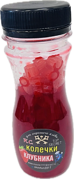 Насадка колечки в дипе клубника