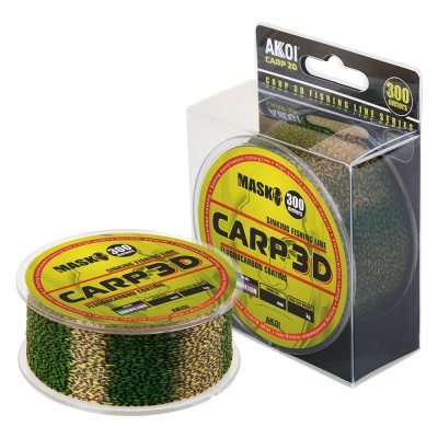 Леска AKKOIMASK CARP 3D 300m chameleon 0.35mm