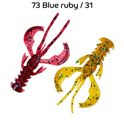 Силикон. приманки Crazy Fish Nimble 1.6  49-40-31/73-6