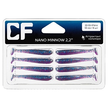 Силикон. приманки Crazy Fish NANO MINNOW 2.2  22-55-97d-6 