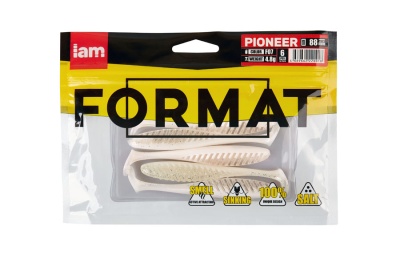 Силиконовая приманка FORMAT PIONEER 88mm F07