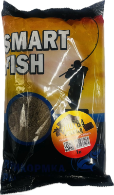 Прикормка Smart fish / шоколад плотва (1 кг.)