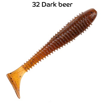 Силикон. приманки Crazy Fish Vibro Fat 4  14-100-32-4