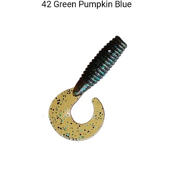 Силикон. приманки Crazy Fish ANGRY SPIN 3" 82-75-42-6