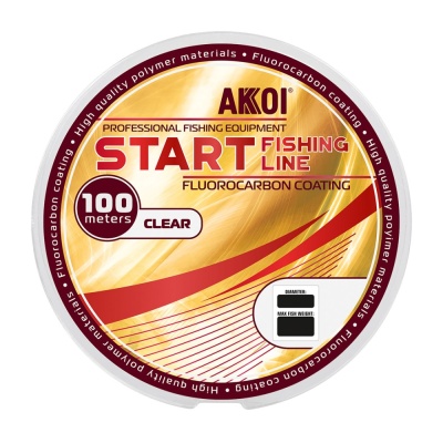 Леска AKKOI START 100m clear 0.20mm