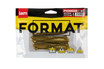 Силиконовая приманка FORMAT PIONEER 88mm F04