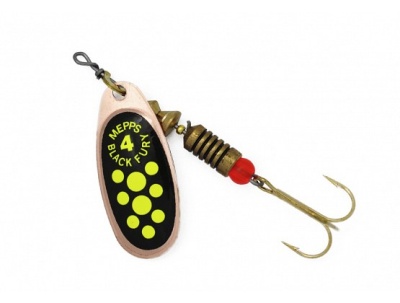 Блесна Mepps BLACK FURY CHARTR CU  №0 (57376) 