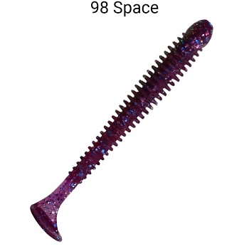 Силикон. приманки Crazy Fish Vibro Worm 2.5  81-65-98-6