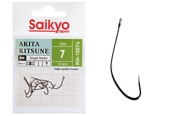 Крючки Saikyo KH-10074 BN AKITA KITSUNE № 7 (10шт.)