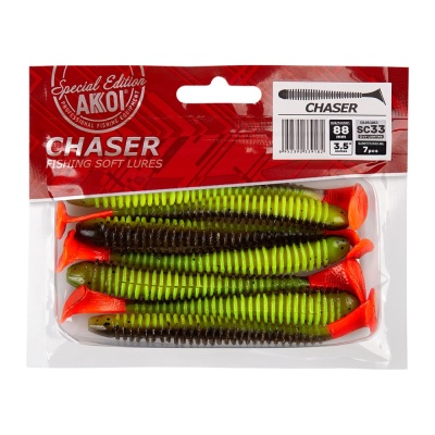 Силиконовая приманка AKKOI CHASER 88mm SC33