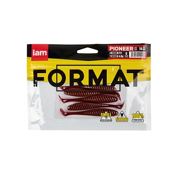 Силиконовая приманка FORMAT PIONEER 74mm F21