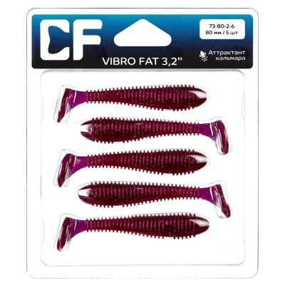 Силикон. приманки Crazy Fish Vibro Fat 3.2  73-80-2-6