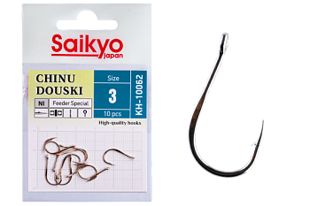 Крючки Saikyo KH-10062 NI CHINU DOUSKI BN № 3 (10шт.)