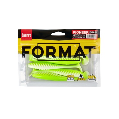 Силиконовая приманка FORMAT PIONEER 100mm F29