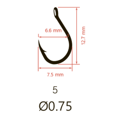Крючки Saikyo KH-10085 SPECIAL FEEDER BN № 5 (10шт.)