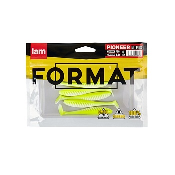 Силиконовая приманка FORMAT PIONEER 74mm F30