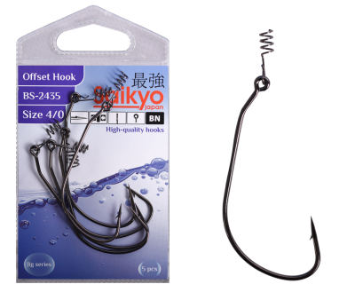 Крючки Saikyo BS-2435 BN № 4/0 (5шт.)