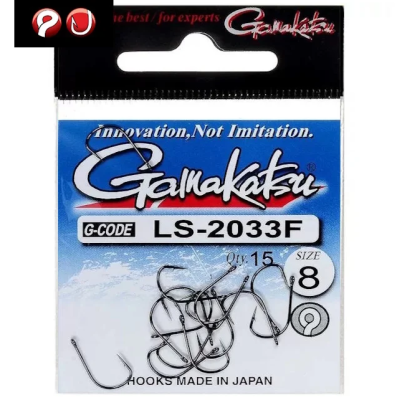 Крючок GAMAKATSU LS-2033F №10 (15 шт)
