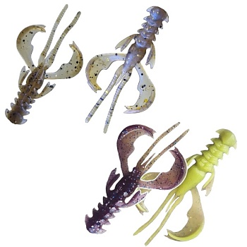 Силикон. приманки Crazy Fish Nimble 1.2  76-30-3d/41d-6