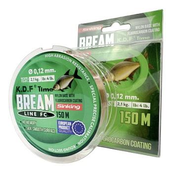 Леска K.D.F. Bream Line FC 0.40 мм 150 м