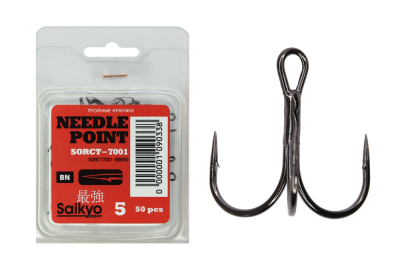 Крючки Saikyo тройн. 7001 BN № 5 (50 шт.)