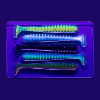 Силикон. приманки Crazy Fish Vibro Worm 3.4  12-85-M57-6 