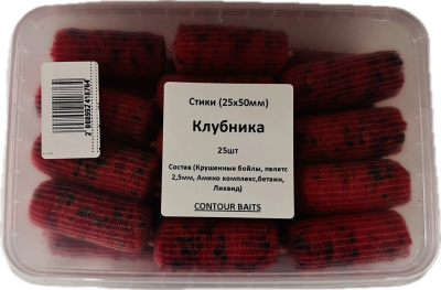 Стик клубника (25 шт./уп.)