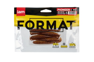 Силиконовая приманка FORMAT PIONEER 74mm F03