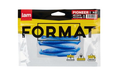 Силиконовая приманка FORMAT PIONEER 100mm F13