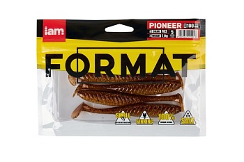 Силиконовая приманка FORMAT PIONEER 88mm F03