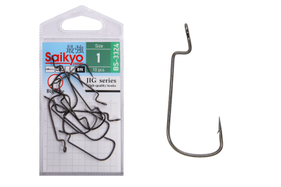 Крючки Saikyo BS-3324 BN № 1 (10шт.)