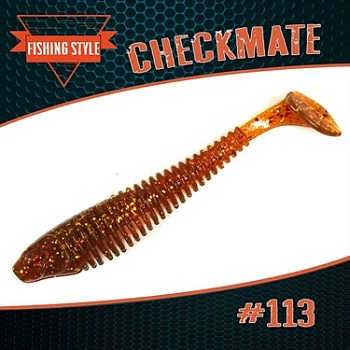 CHECKMATE 3.5" (89 мм)уп.6 шт.#113 Motor oil