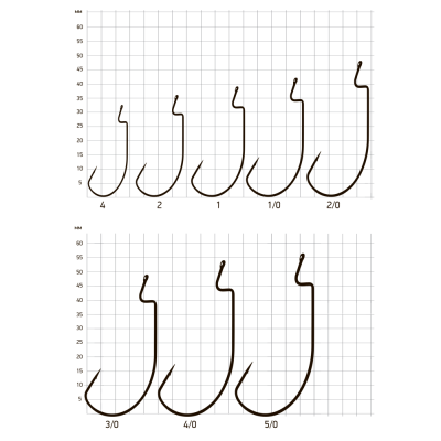 Крючки Saikyo BS-2315 BN № 1 (10шт.)