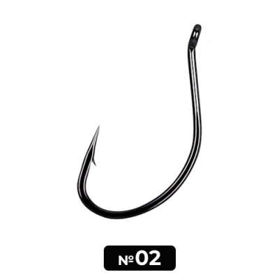 Крючок GAMAKATSU WORM 39 №2 (12 шт)