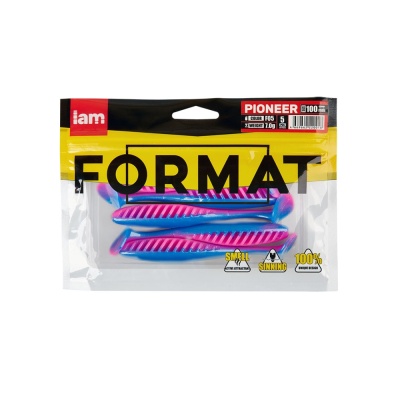 Силиконовая приманка FORMAT PIONEER 100mm F05