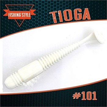 TIOGA 4" (102мм) уп.5 шт. #101 WHITE