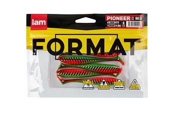 Силиконовая приманка FORMAT PIONEER 88mm F17